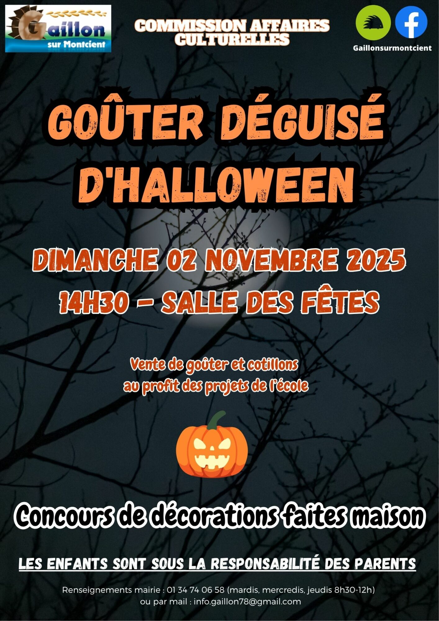Goûter déguisé HALLOWEEN